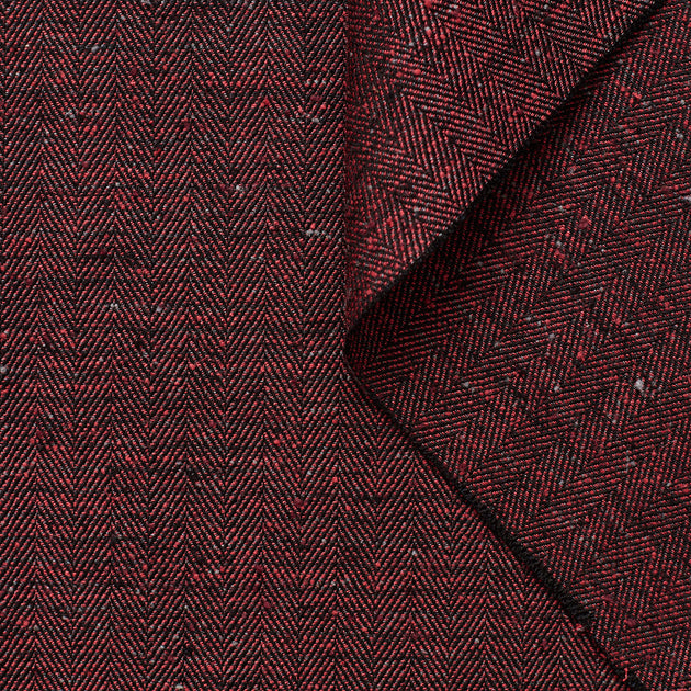T22A01796 | Herringbone Silk & Viscose Tweed