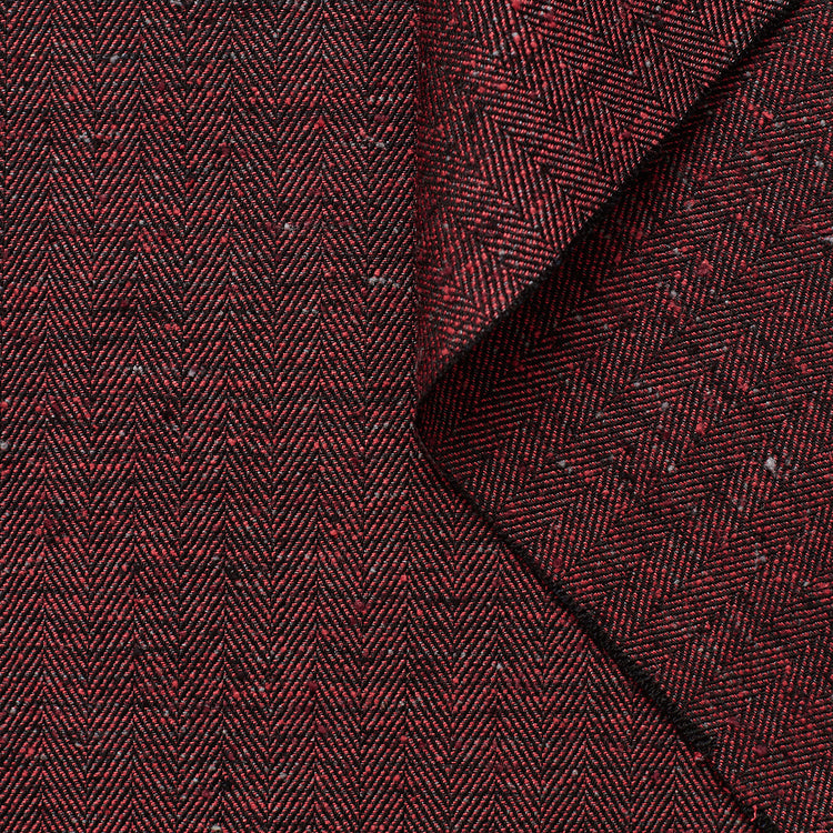 t22a01796 | Tweed Chevrons Soie &amp; Viscose - vue 1