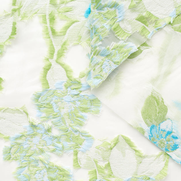 T22A01851 | Floral Jacquard Fils Coupés