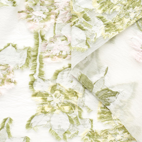 T22A01851 | Floral Jacquard Fils Coupés