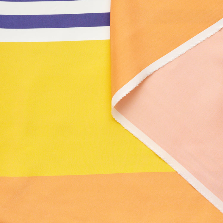 T22A01890 | Various Stripe Silk Panels 120cm X 136cm - view 1