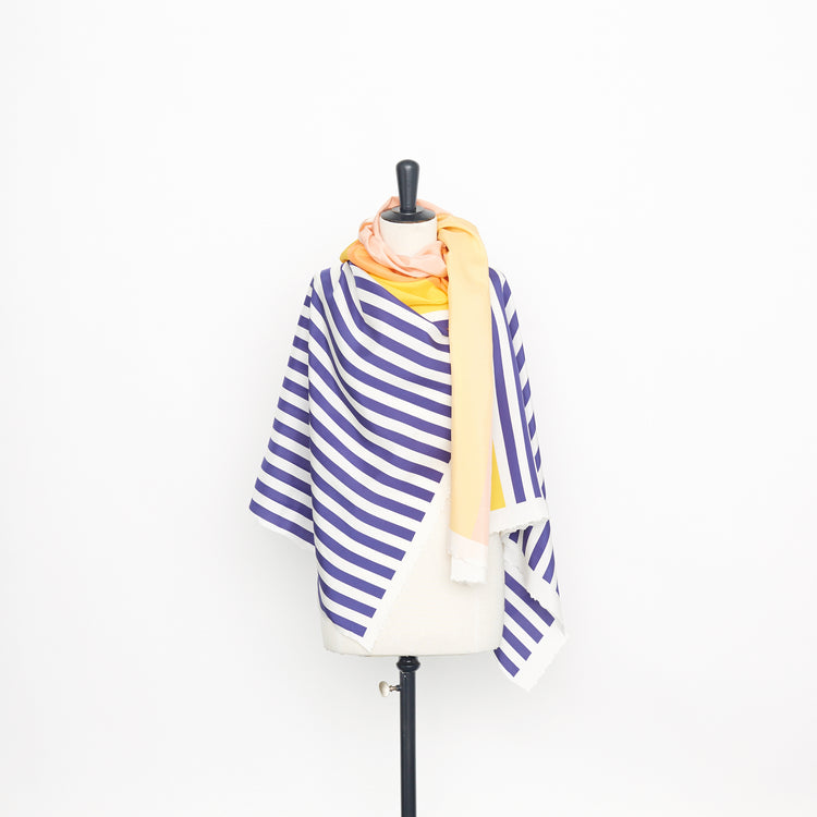 T22A01890 | Various Stripe Silk Panels 120cm X 136cm - view 2