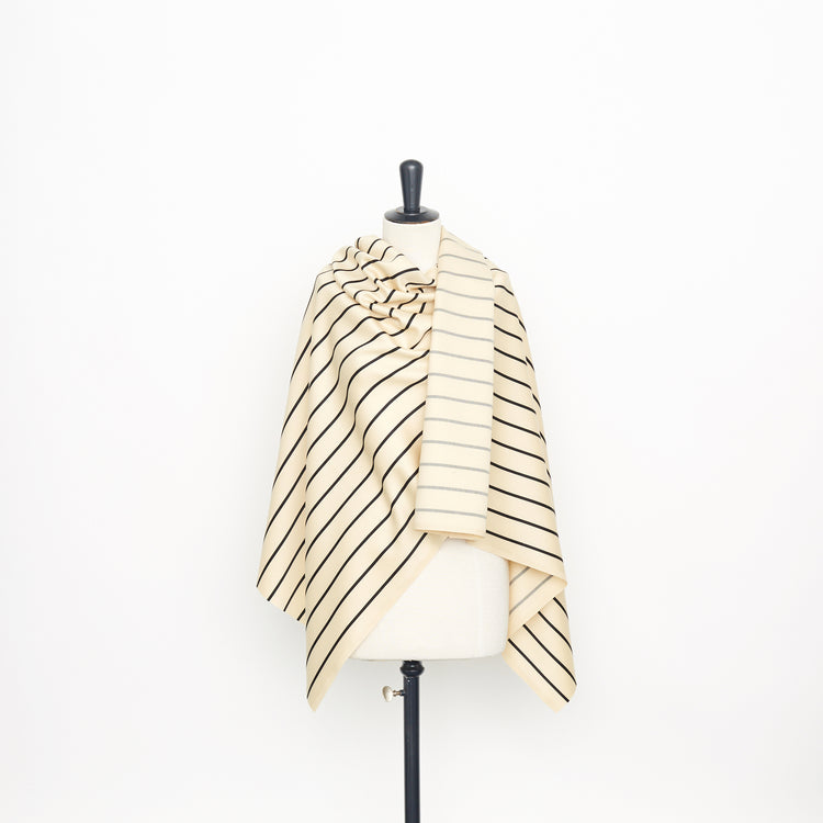 T22A01891 | Striped Wool Matt Satin - view 2