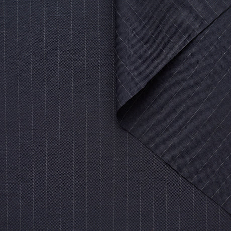 t22a02056 | Tissu De Costume À Rayures Lin Et Laine
