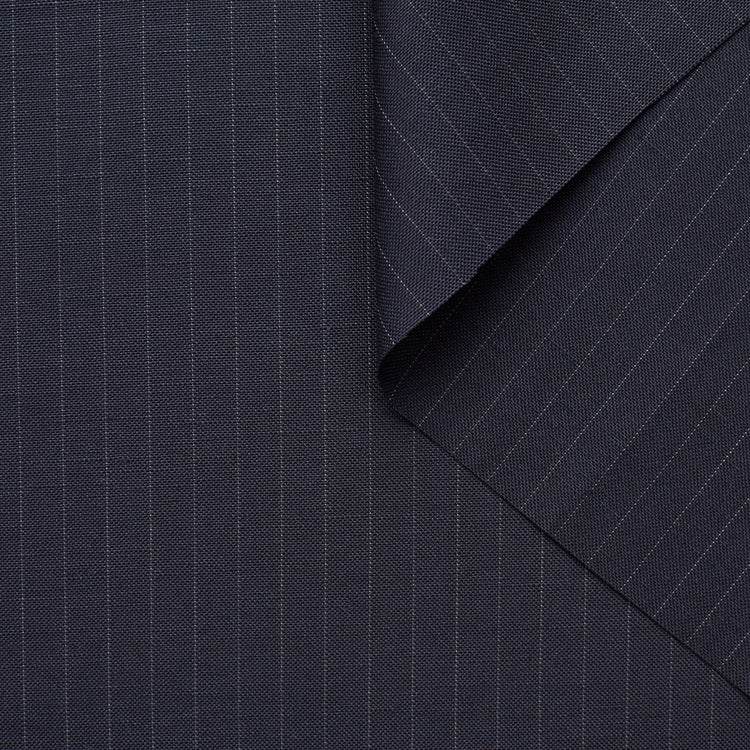 T22A02056 | Wool &amp; Linen Pinstripe Suiting - view 1