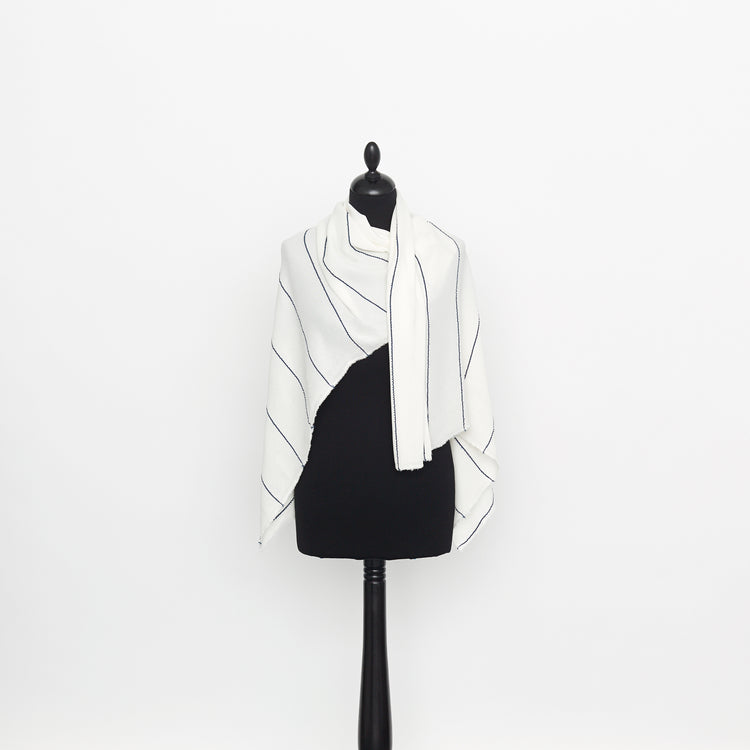 T22A02061 | Textured Stripe Crepe - view 2