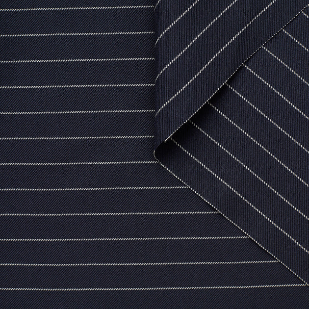 t22a02071 | Sergé de Laine Pinstripe