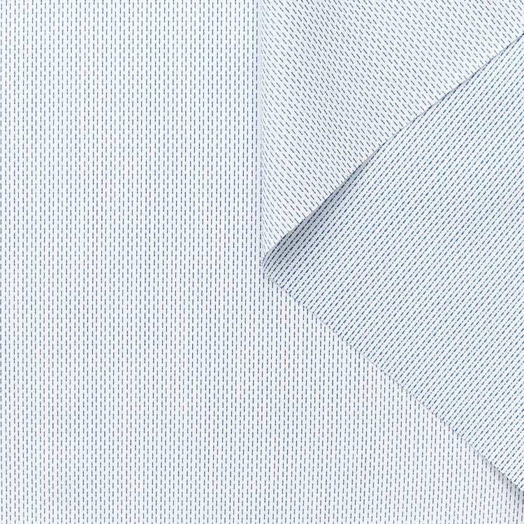 T22A02090 | Dash Stripe Cotton Shirting - view 1