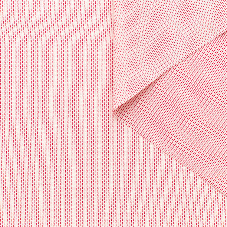 T22A02090 | Dash Stripe Cotton Shirting - view 1