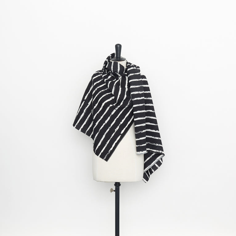 T22A02099 | Printed Viscose &amp; Silk - view 3