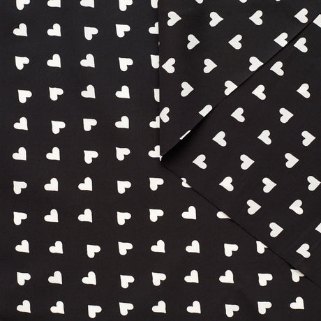 T22A02104 | Heart Print Cotton Poplin