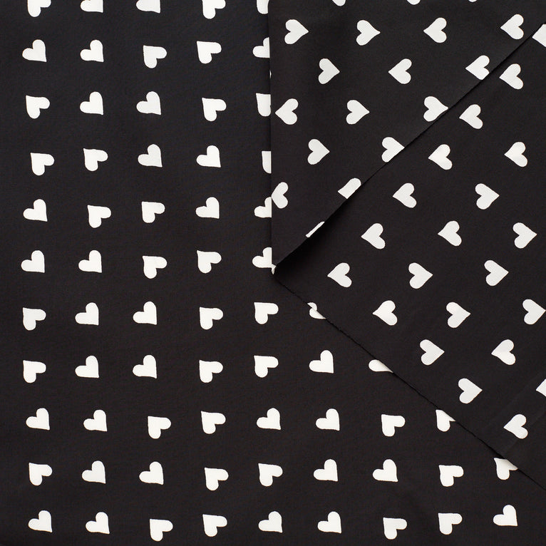 T22A02104 | Heart Print Cotton Poplin - view 3