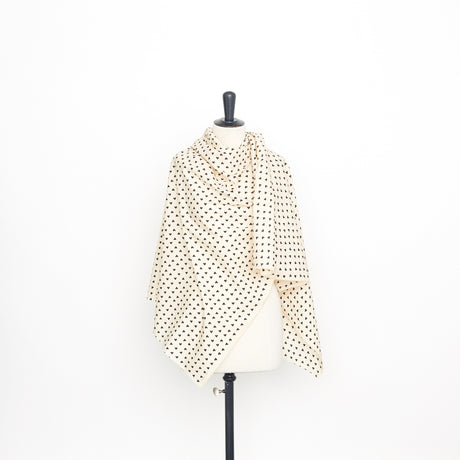  Heart Print Cotton Poplin