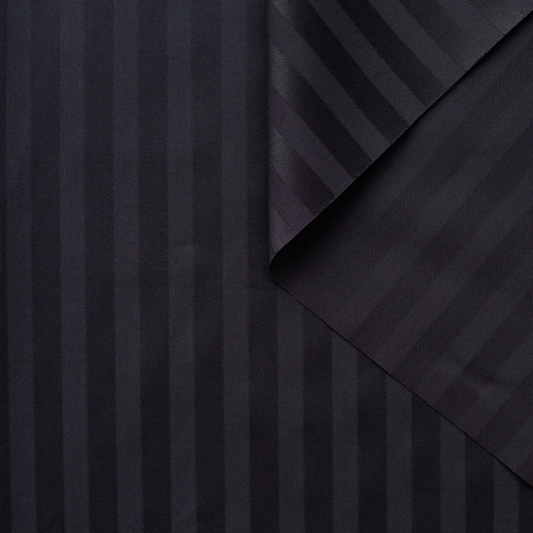 T22A02106 | Tone On Tone Stripes Cotton Satin - view 1