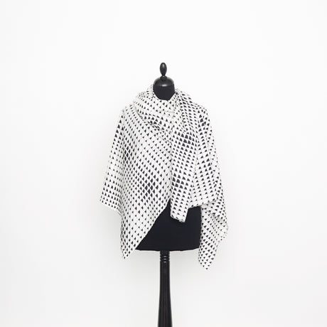  Geometric Print Silk