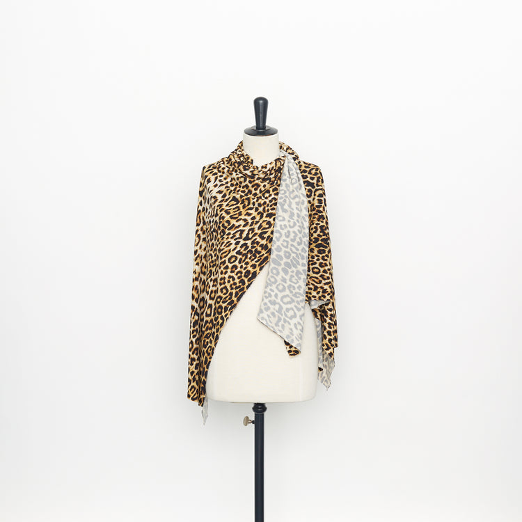 T22A02112 | Leopard Print Viscose Jersey - view 2