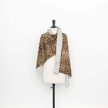  Leopard Print Cotton Jersey