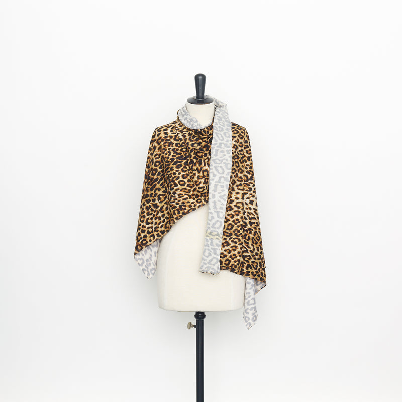 T22A02113 | Leopard Print Cotton Jersey