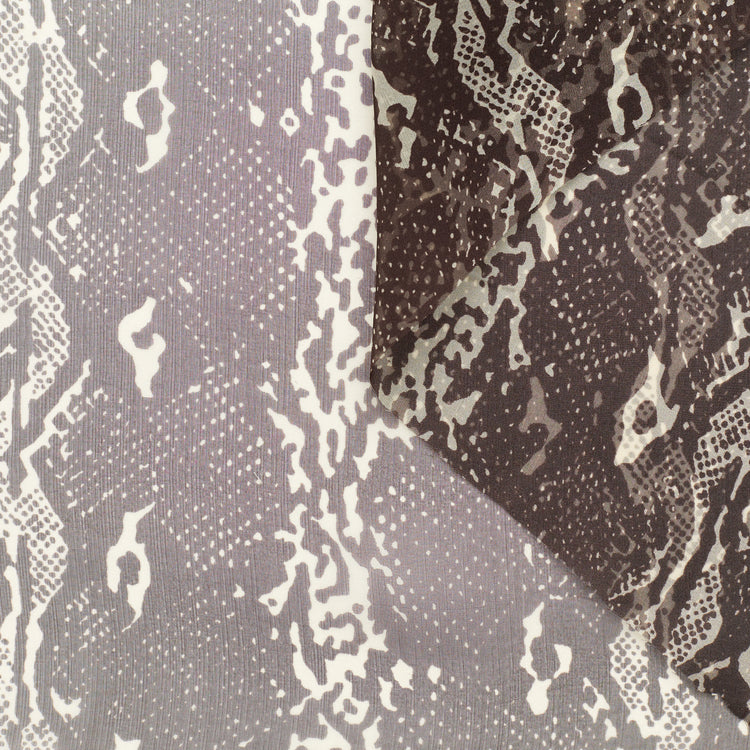 T22A02120 | Snake Print Silk Muslin - view 1