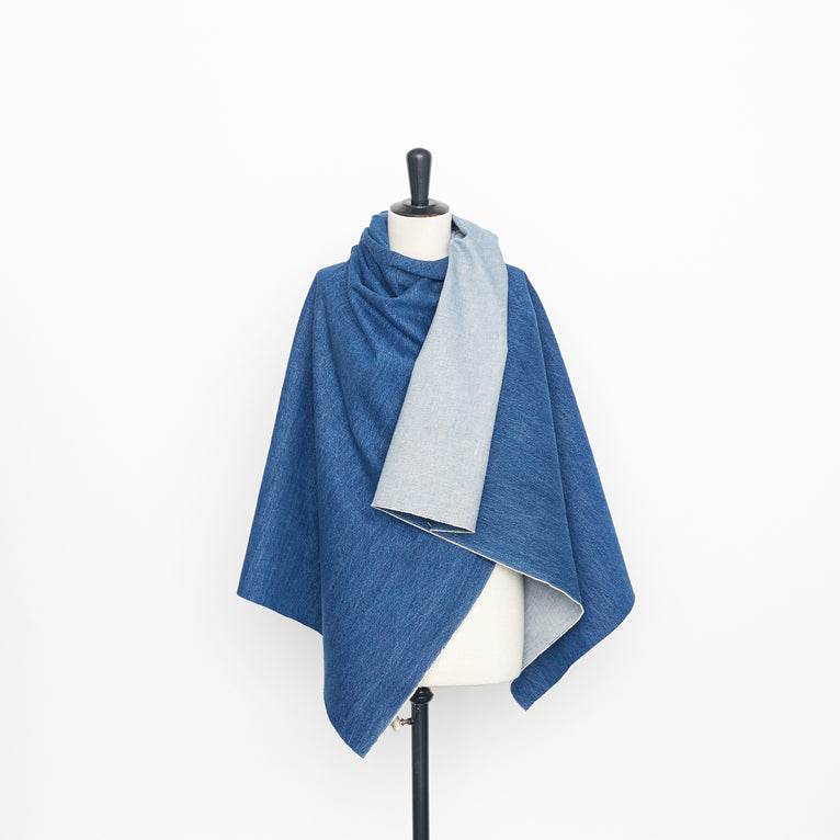 t22a02195 | Toile de Coton denim - vue 2