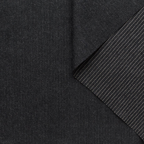 t22a02232 | Tissu de Costume à Rayures en Laine