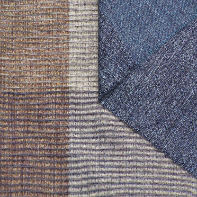 T22A02265 | Tissu Chiné à Carreaux - vue 1