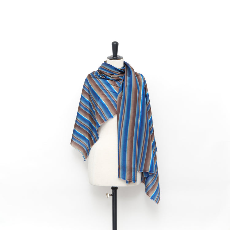 T22A02269 | Ombré Stripe Silk Voile - view 2