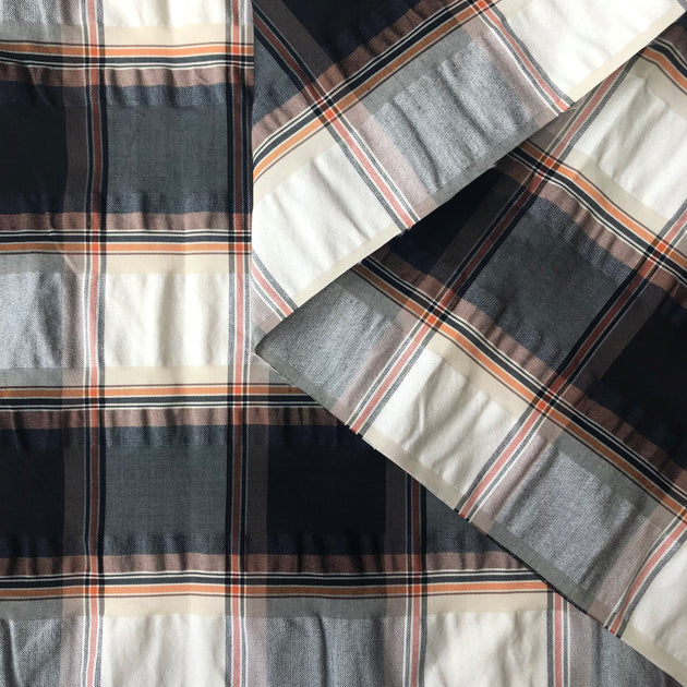 T22A02270 | Checked Cotton Seersucker