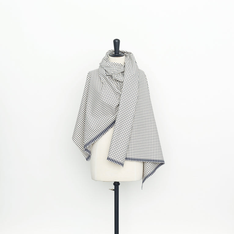 T22A02275 | Gingham Diagonal Cotton - view 2