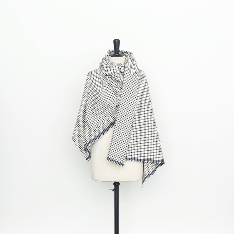 T22A02275 | Gingham Diagonal Cotton - view 2