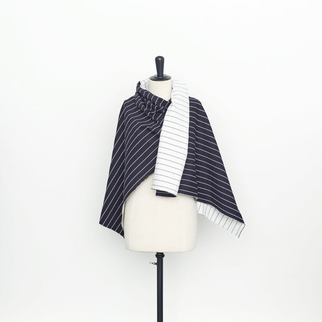 t22a02278 | Drap Rayé Double Face