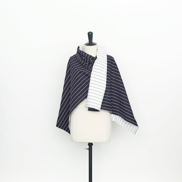 T22A02278 | Double Face Striped Coating - view 2