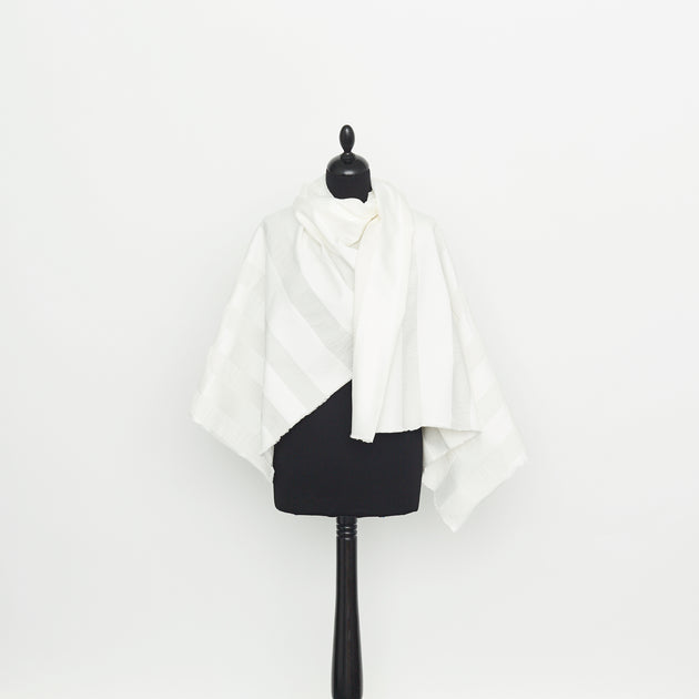 t22a02280 | Coton Et Soie Rayé Texturé