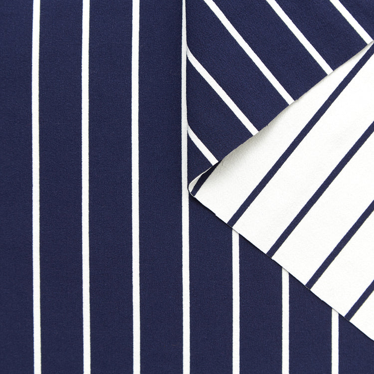T22A02306 | Double Face Stretch Stripe Cotton - view 1