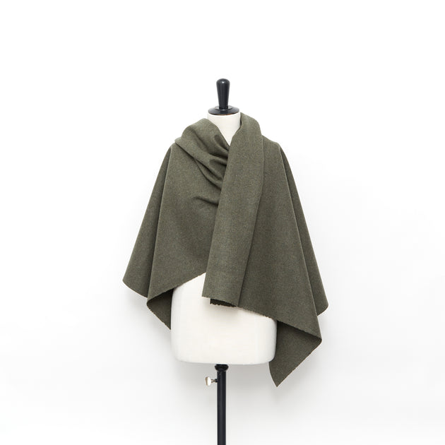 T22A02320 | Double Face Felted Melange Wool