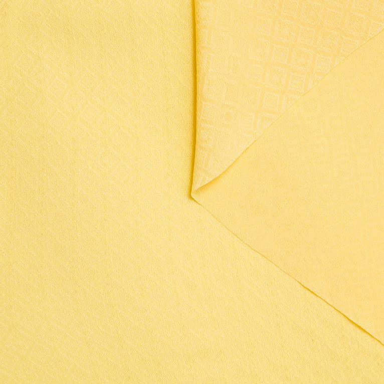 T22A02382 | Crêpe de Chine en Soie Jacquard Diamants - vue 3