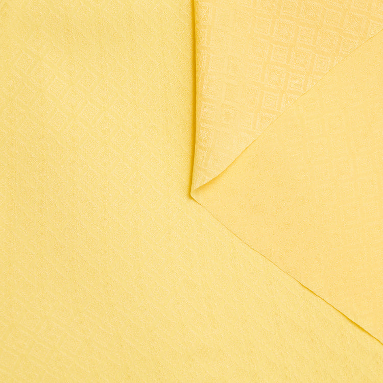 T22A02382 | Crêpe de Chine en Soie Jacquard Diamants - vue 1