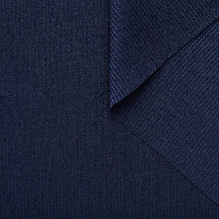 T22A02421 | Textured Stripe Crepe Silk - view 4
