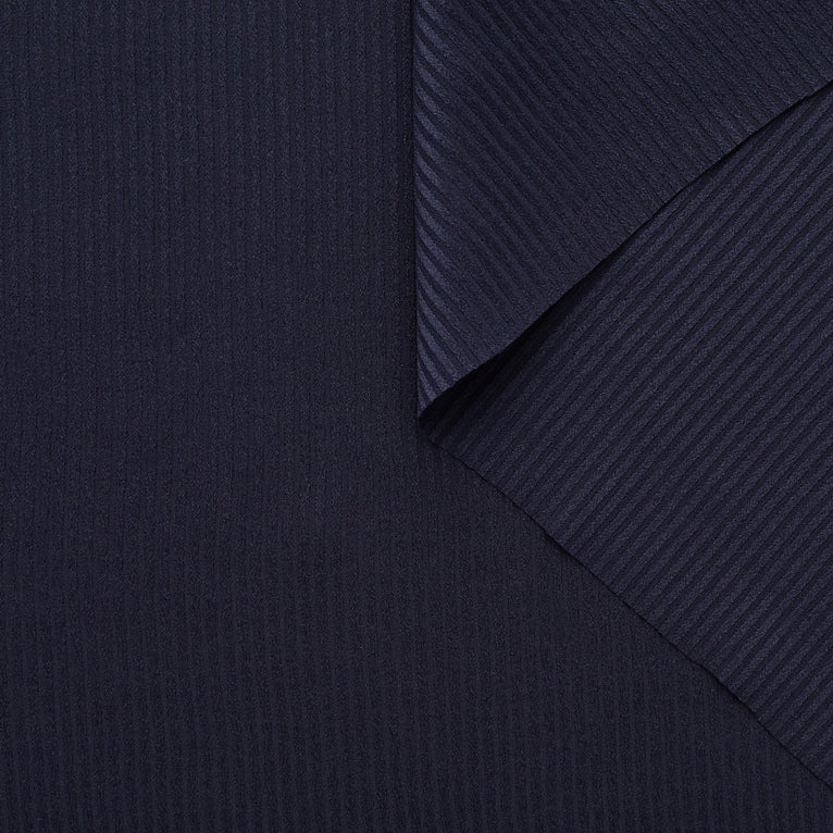 T22A02421 | Textured Stripe Crepe Silk - view 2