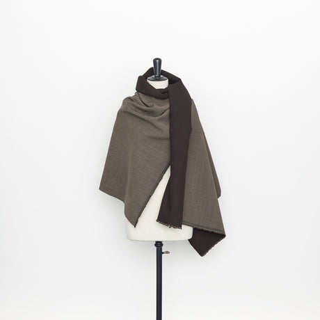  Splittable Melange Wool Crepe