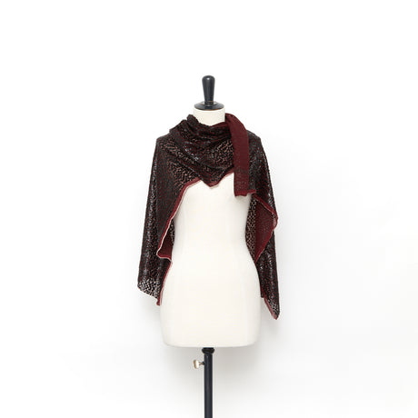  Voile de Soie Pixelisé Lurex
