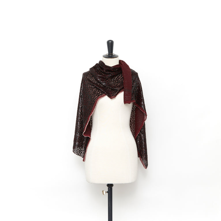 T22A02535 | Voile de Soie Pixelisé Lurex - vue 2