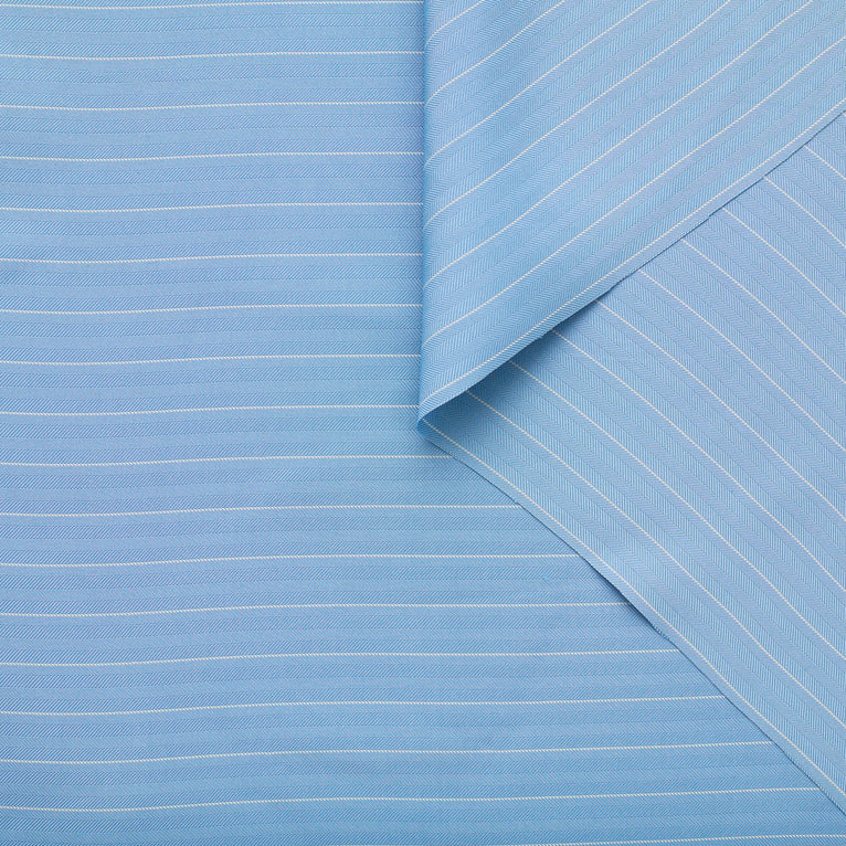 t22a02665 | Tissu Rayures Chevrons Fluide - vue 2
