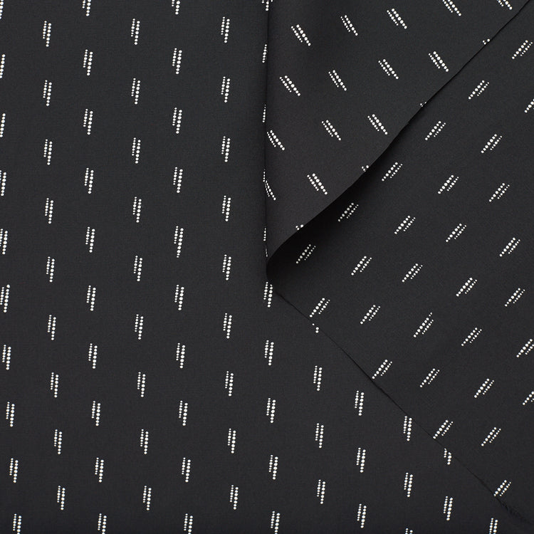 T22A02826 | Dotted Viscose &amp; Silk - view 1