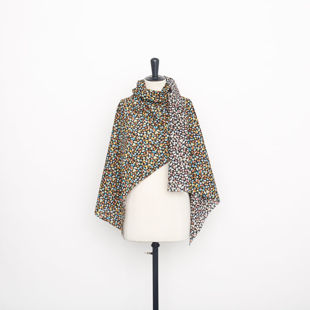 t22a02843 | Popeline De Coton Fleur