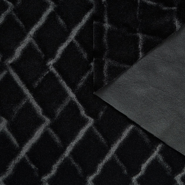 T22A02875 | Embossed Diamond Velvet
