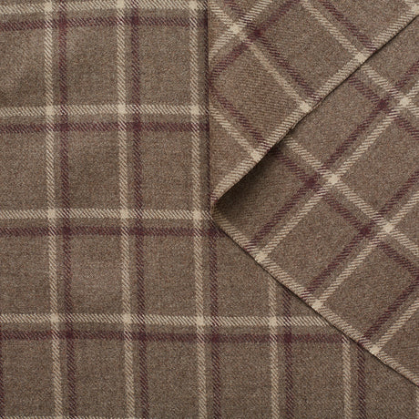  Flanelle de Laine à Carreaux