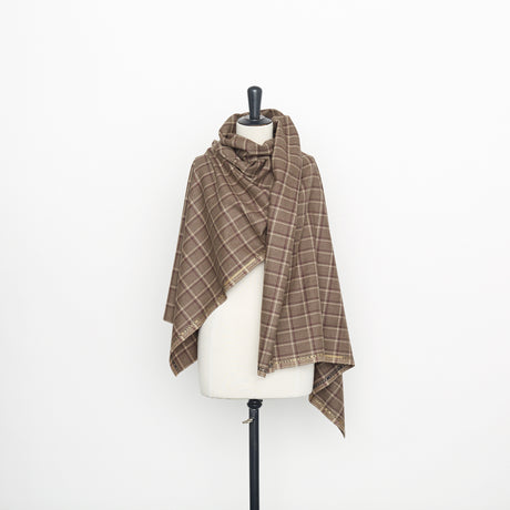  Flanelle de Laine à Carreaux