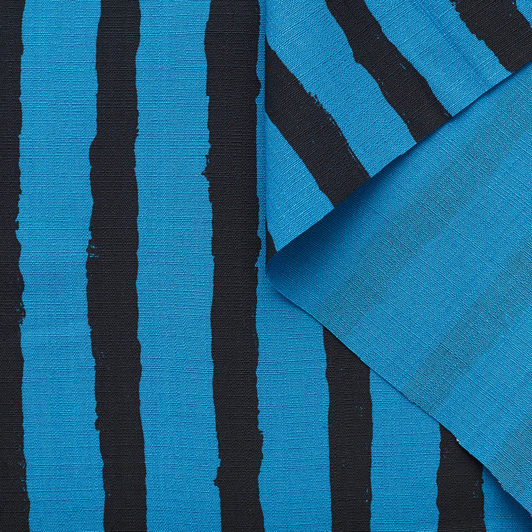 T22A02974 | Hand Painted Stripes Viscose &amp; Silk Canvas - view 3