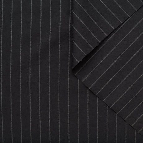 t22a03016 | Tissu De Costume Laine Rayures Fines